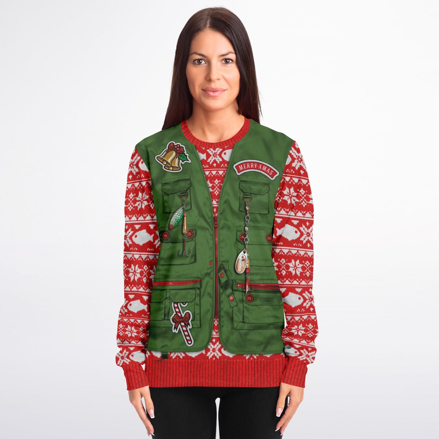 Merry Fishmas Christmas Sweater