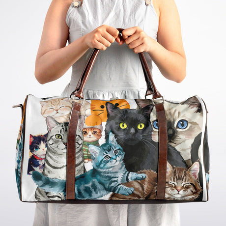 🐱 The Purrfect Traveler Duffel Bag (Cat Lover Edition)