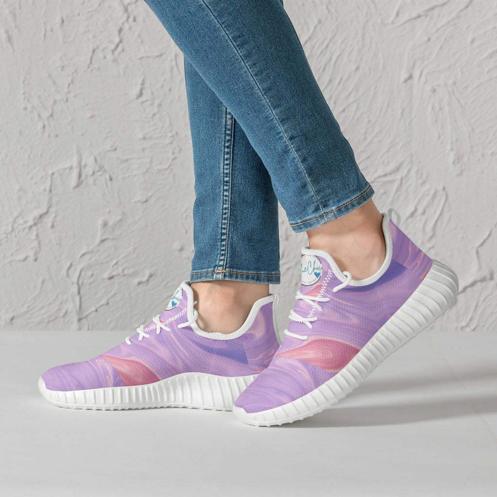 Purple Swirl Flex Sneaker for Women 