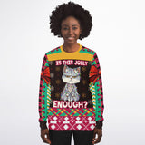 “Is This Jolly Enough?” Grumpy Cat Christmas Sweater