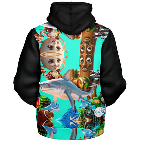 Italian Brainrot UNISEX Zip Up Youth Coat (Husky Fit)