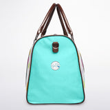 Spring Pop Canvas Duffel Bag – Weekender & Gym Travel Bag | Durable Overnight Bag