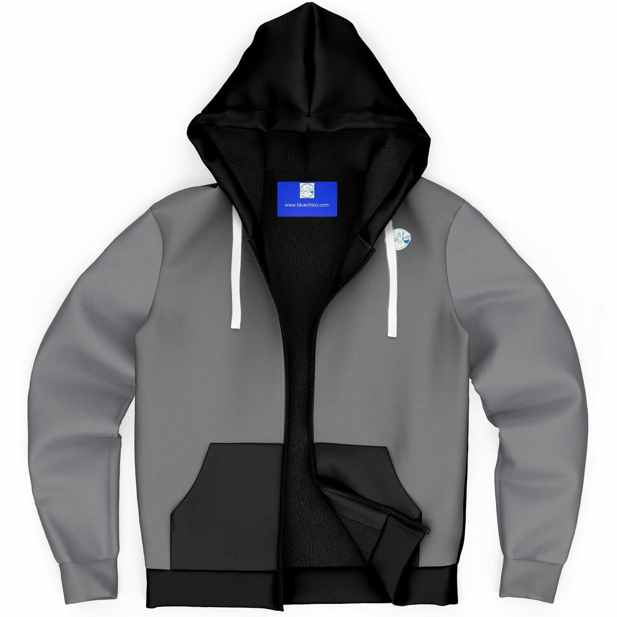Greyed Out UNISEX Zip Up Youth Coat (Husky Fit)