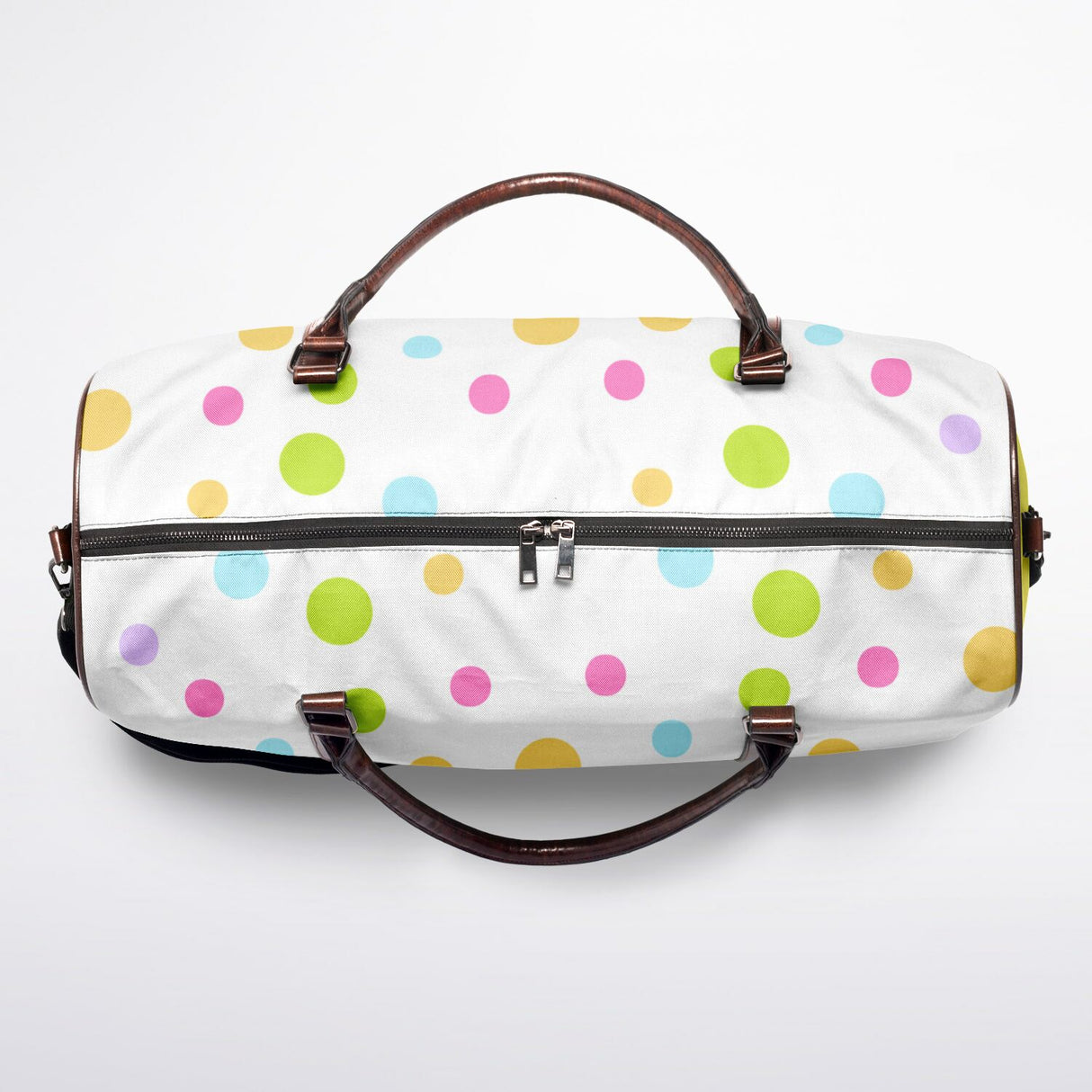 Spring Pop Canvas Duffel Bag – Weekender & Gym Travel Bag | Durable Overnight Bag