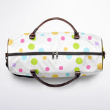Spring Pop Canvas Duffel Bag – Weekender & Gym Travel Bag | Durable Overnight Bag