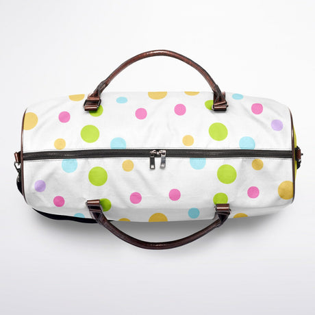Spring Pop Canvas Duffel Bag – Weekender & Gym Travel Bag | Durable Overnight Bag