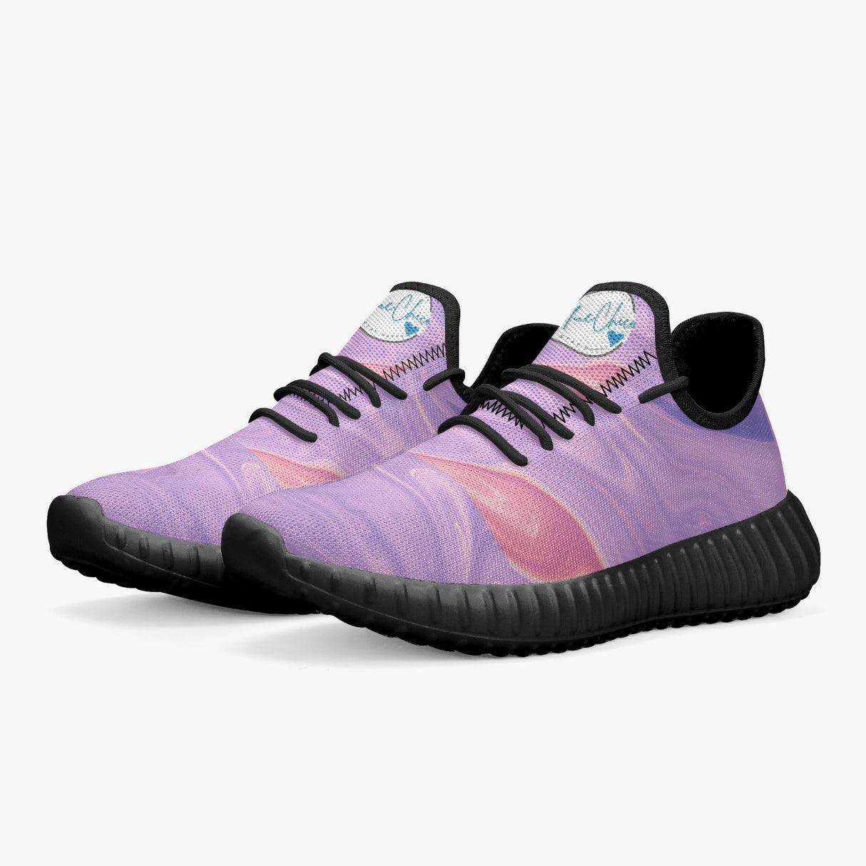 Purple Swirl Flex Sneaker for Women 