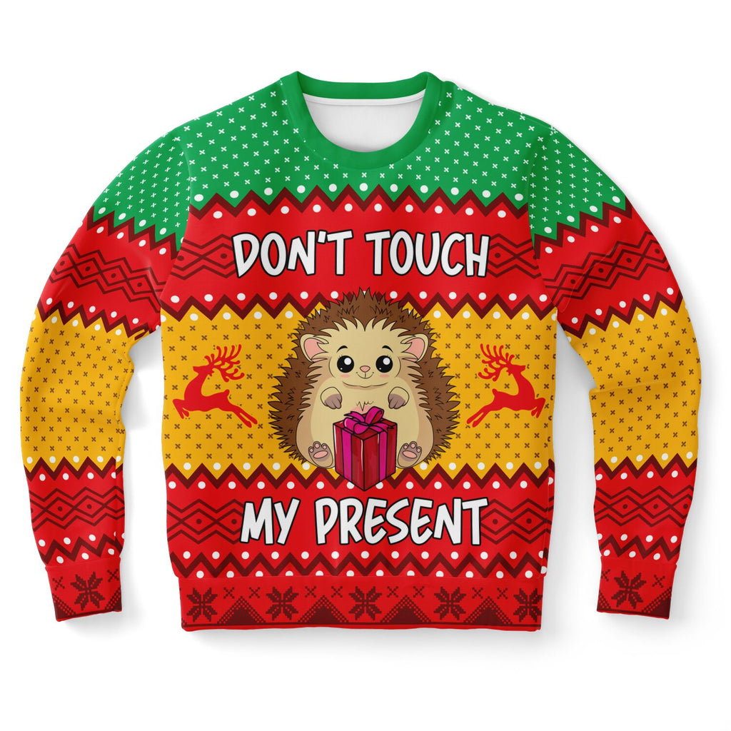 Don't touch my Present Christmas Sweater