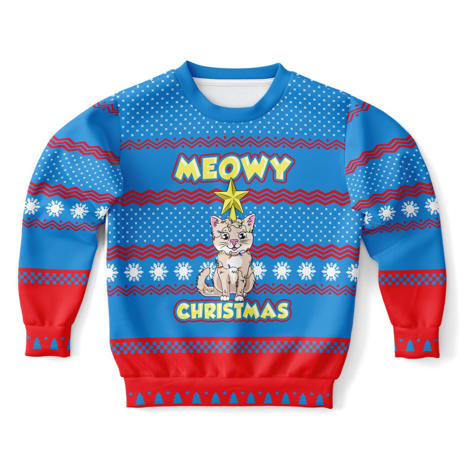 Meowy Christmas KIDS Sweater