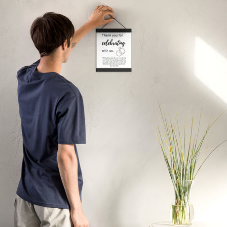 Privacy Respect Wedding Hangers 