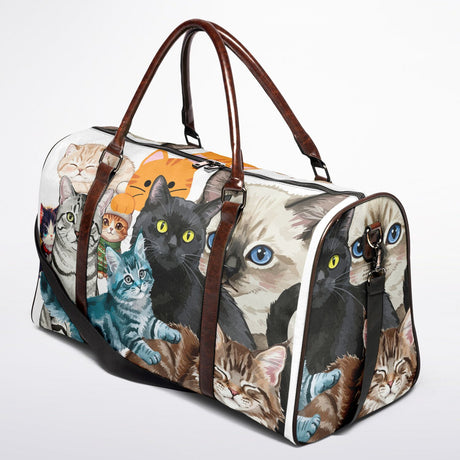 🐱 The Purrfect Traveler Duffel Bag (Cat Lover Edition)