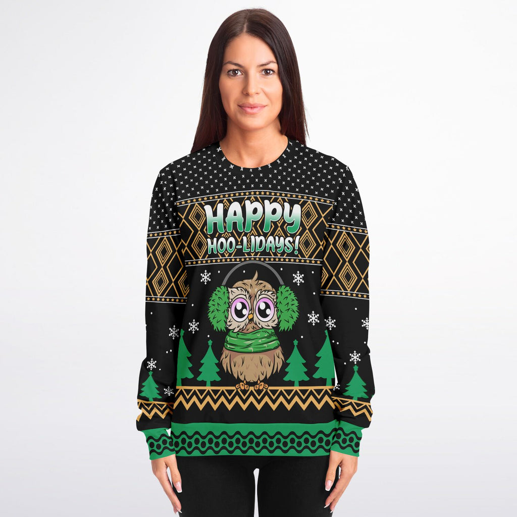 Happy Hoo-lidays Christmas Sweatshirt