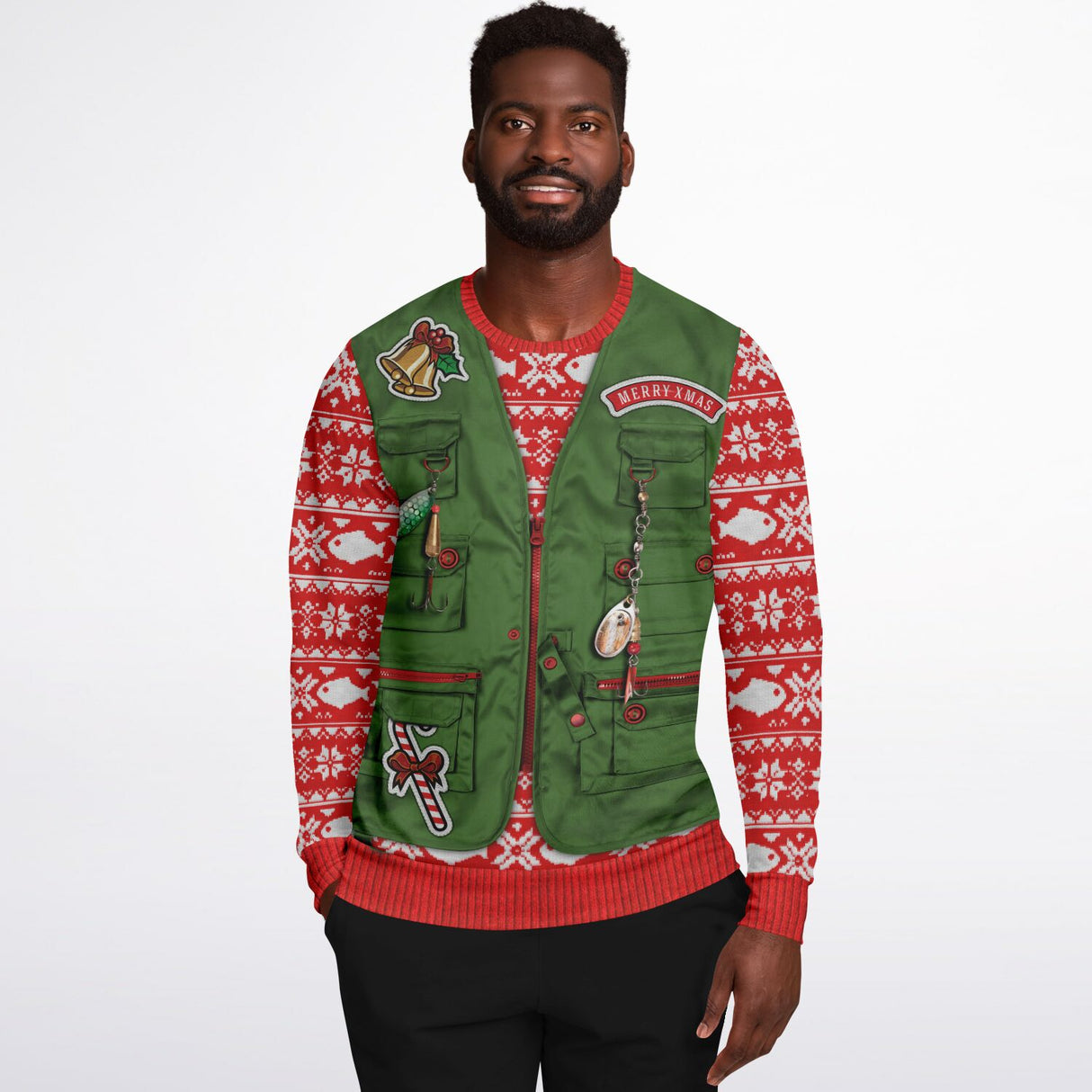Merry Fishmas Christmas Sweater