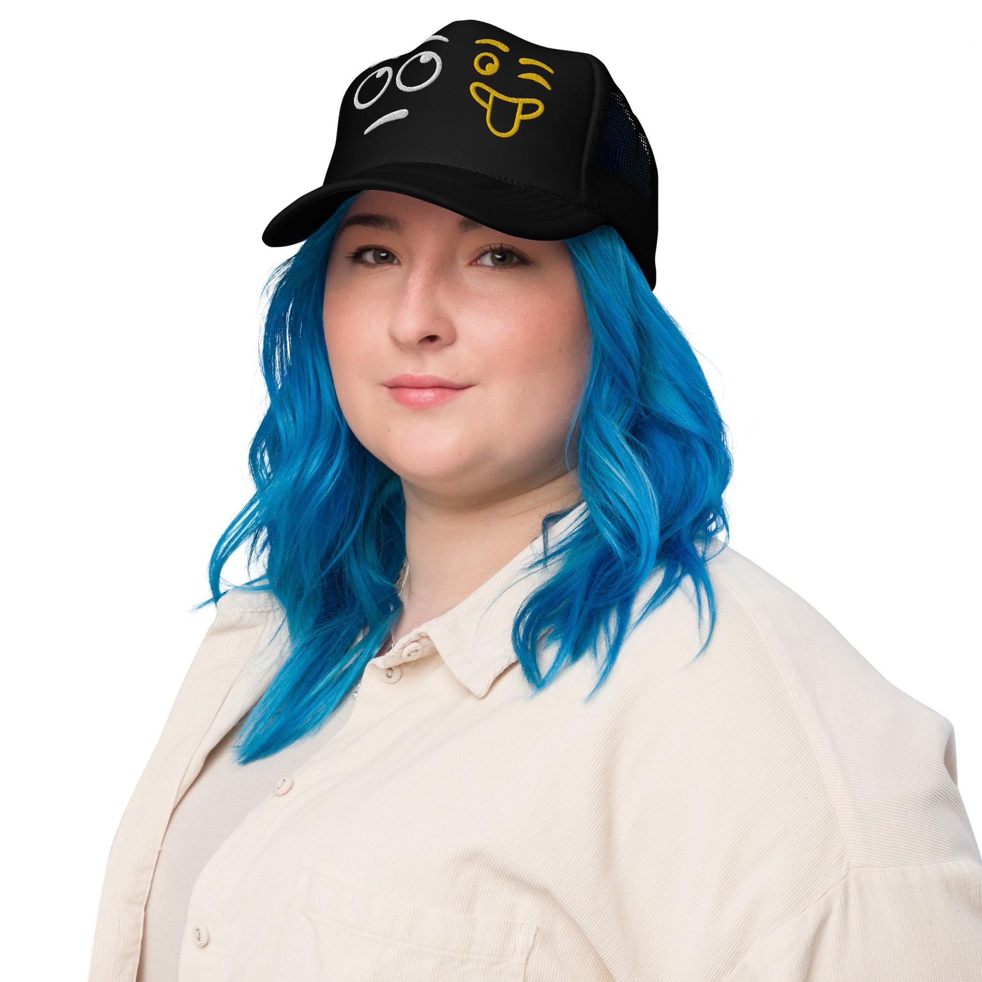 Flecked Out Foam Hat 
