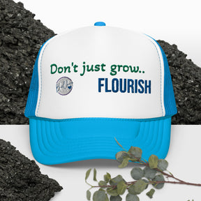 "Flourish" fashion trucker hat 