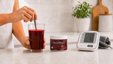 HeartBeet Beetroot & Hibiscus Powder – Natural Blood Pressure, Nitric Oxide, Circulation and Heart Health Support – Apple-Flavored Drink Mix – 30 Servings