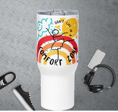 Comfort Zone 25 oz  Hot/Cold Travel Mug 