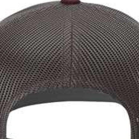 Heather Grey/ Charcoal/ Maroon - BACK