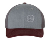 Heather Grey/ Charcoal/ Maroon - FRONT