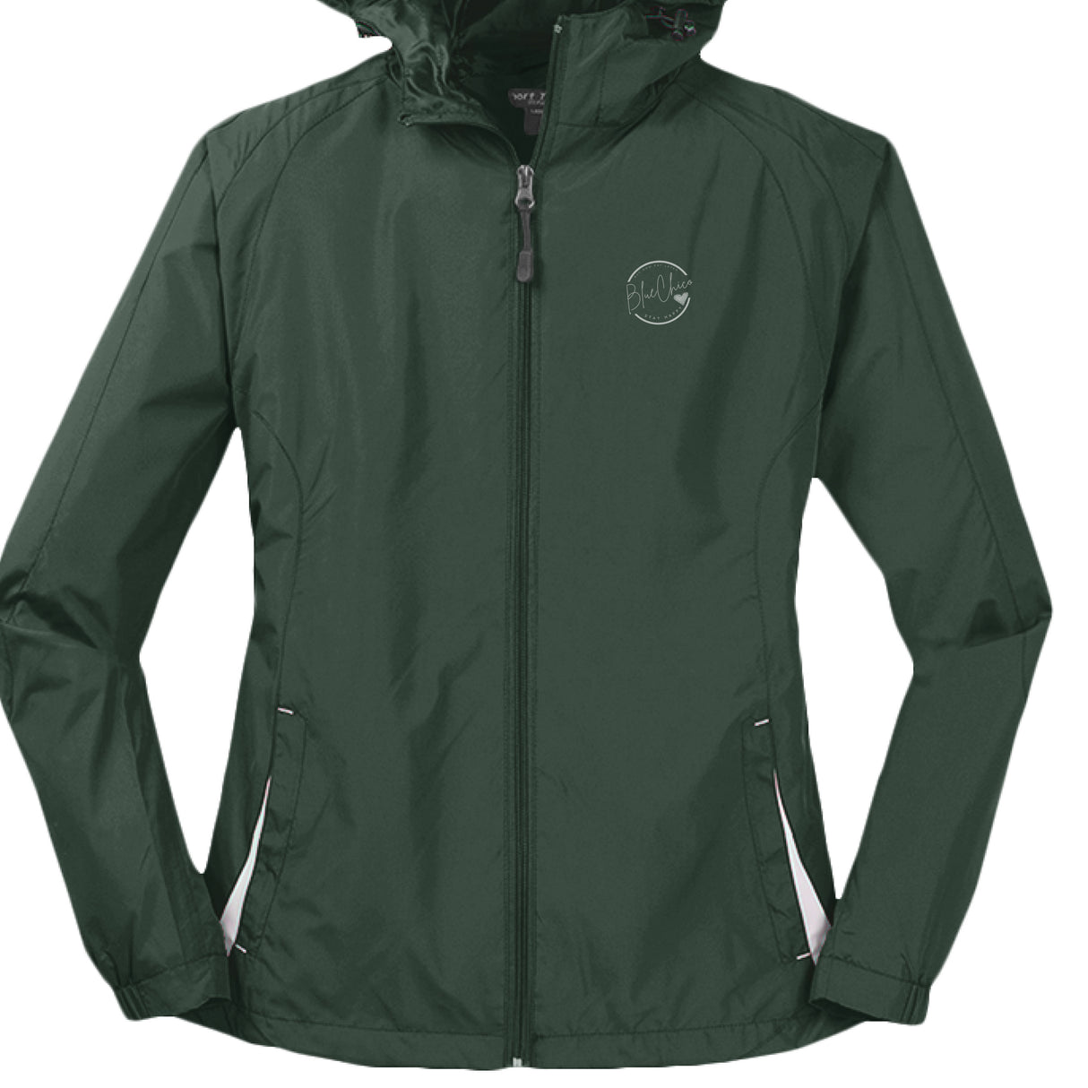 Forest Grn/Wht - FRONT