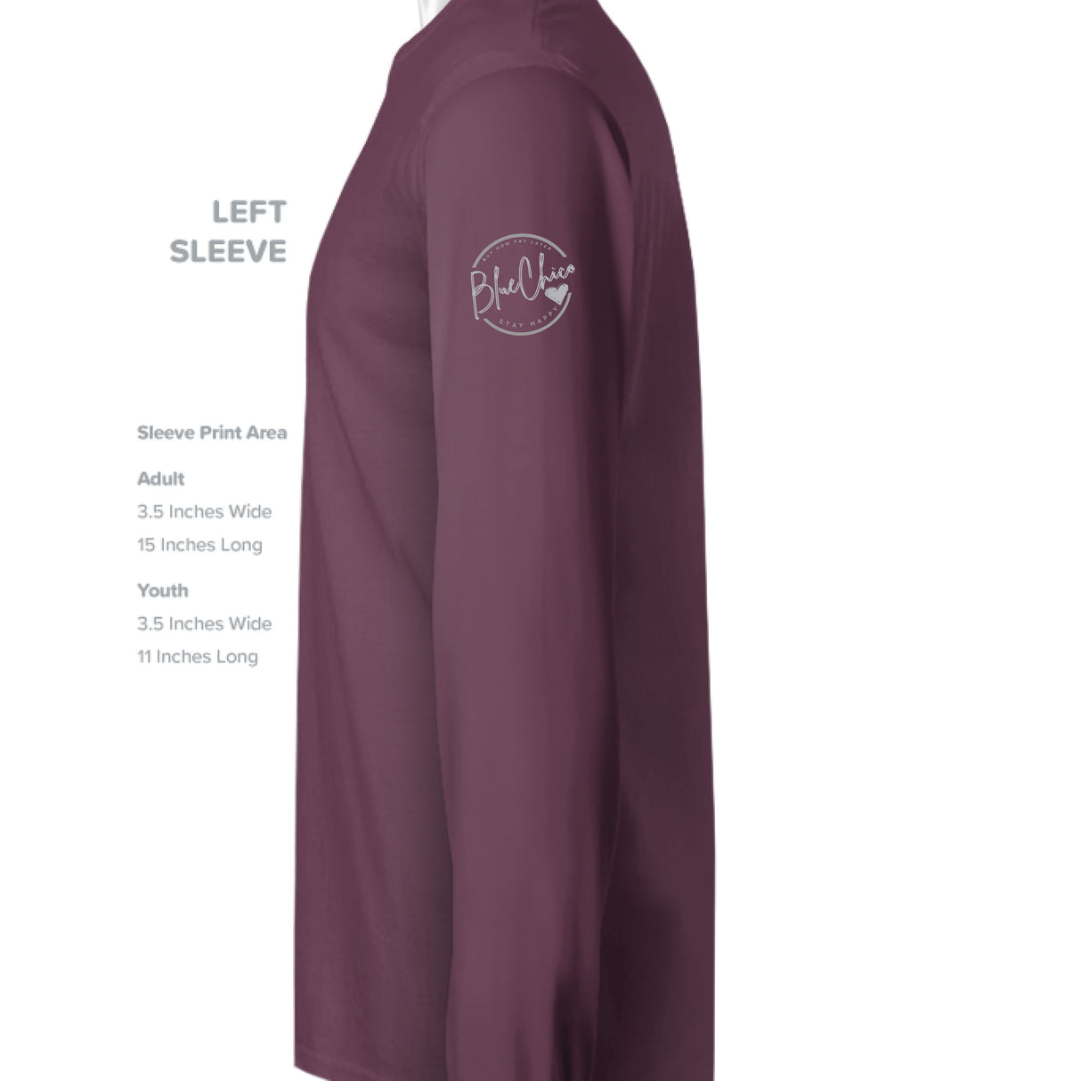 Maroon - SLEEVE_LEFT