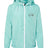 Aqua/ White Zipper - FRONT