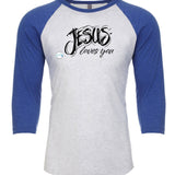 Vintage Royal/ Heather White - FRONT