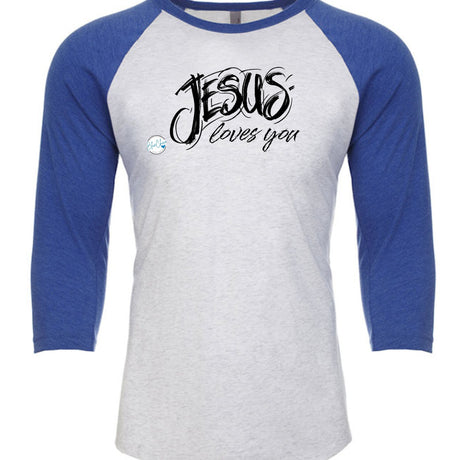 Vintage Royal/ Heather White - FRONT