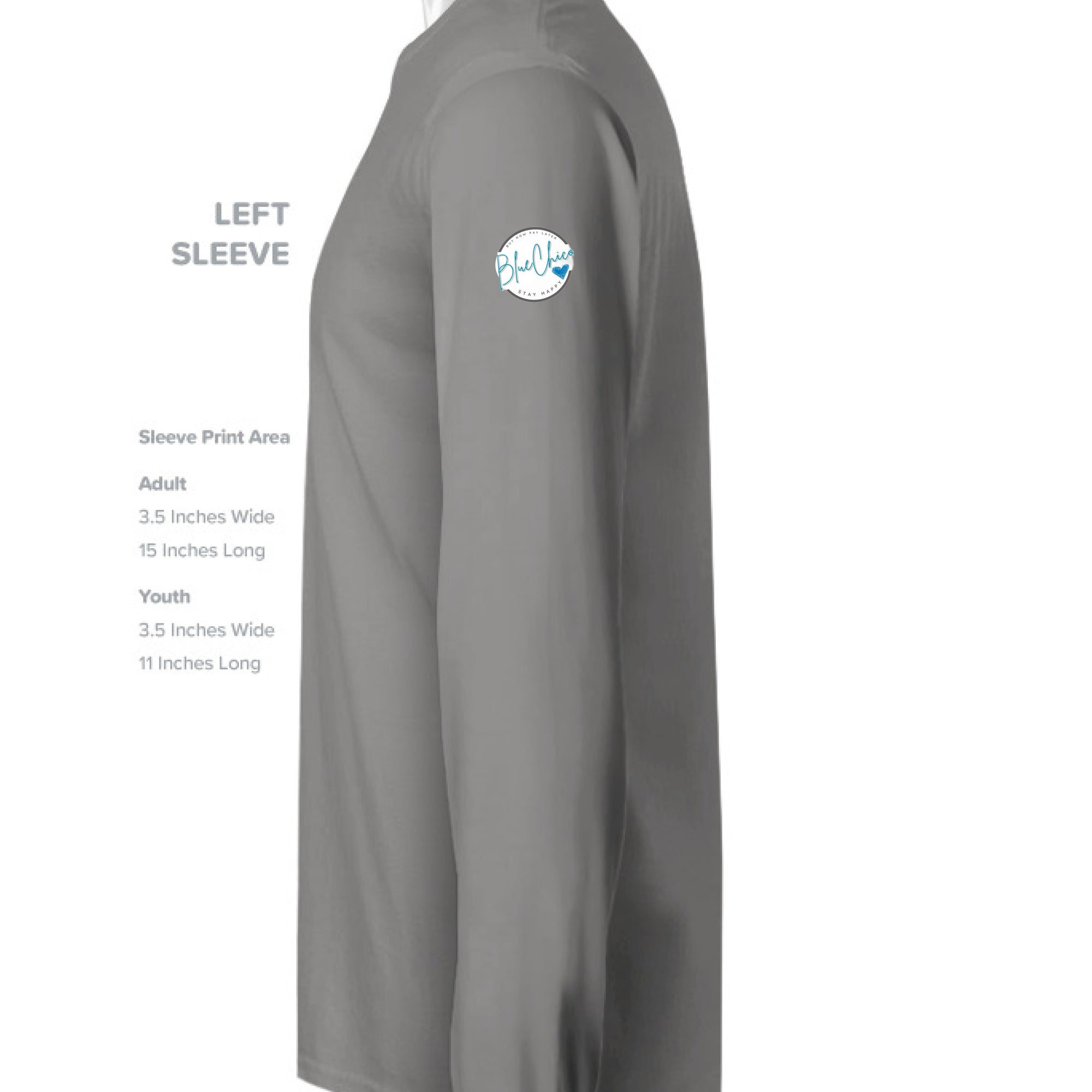 Aluminum Grey - SLEEVE_LEFT