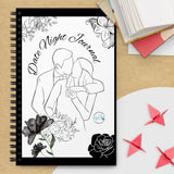 Date Night Journal in Black/White Tones 