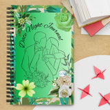 Date Night Journal Green Tones 