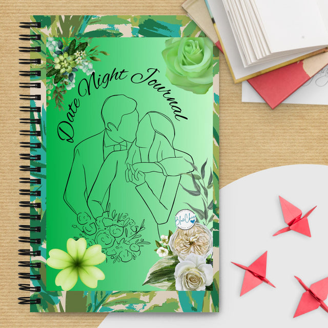 Date Night Journal Green Tones 