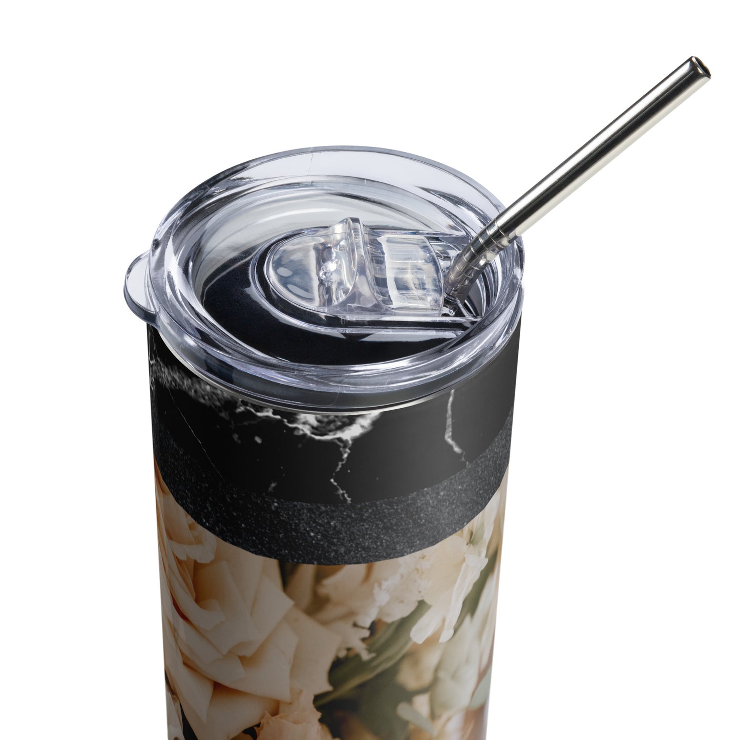 Royal Floral Stainless Steel Tumbler