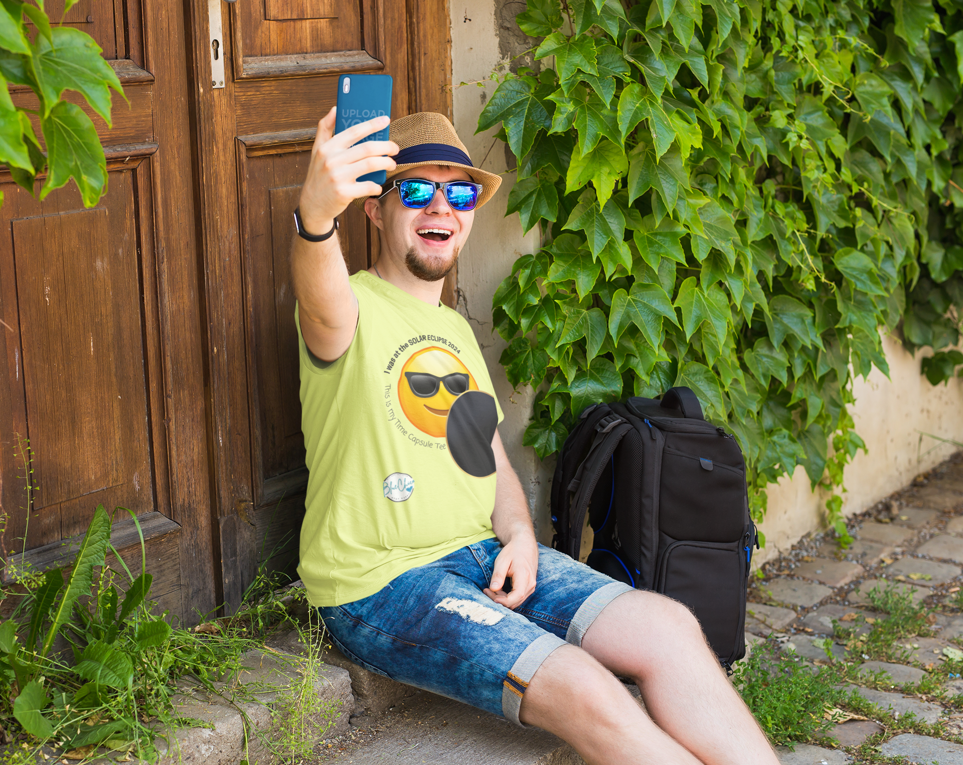 Solar Eclipse Time Capsule Adult Tee 