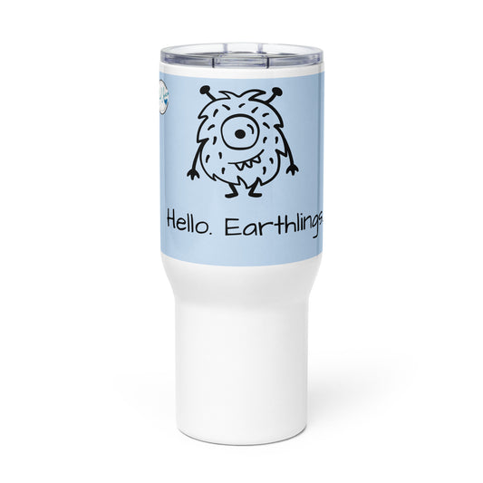 Hello Earthlings Travel Mug