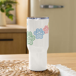 Colorful Paws Travel Mugs 