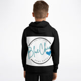 Basic Black PREMIUM Kids Hoodie 