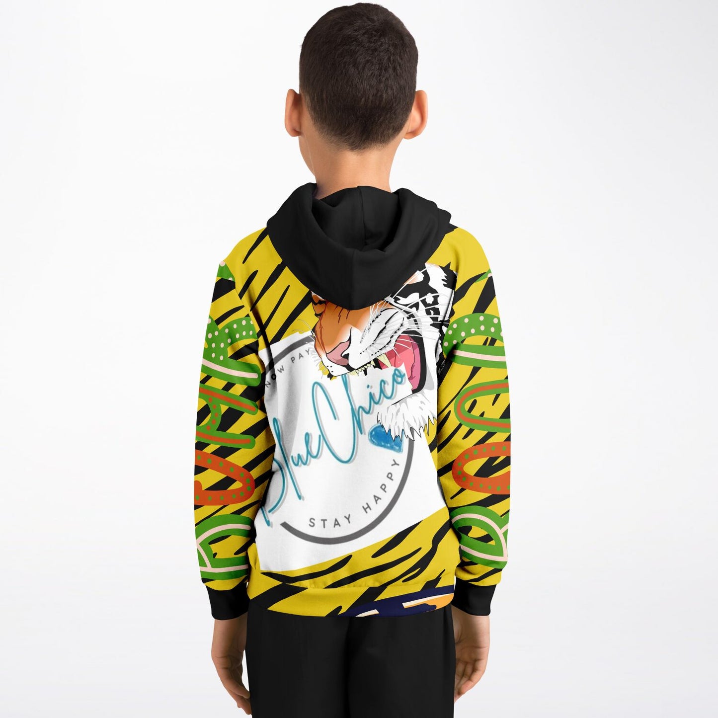 Tiger Stripes Premium Kids Hoodie
