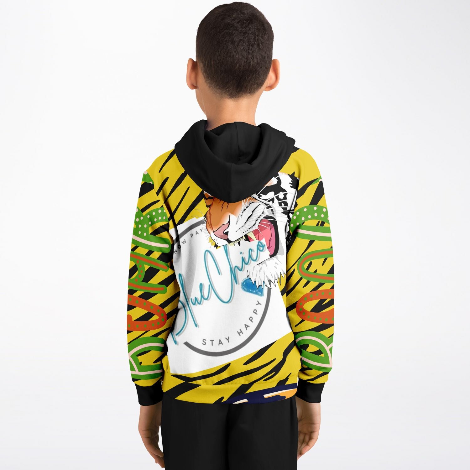 Tiger Stripes Premium Kids Hoodie 