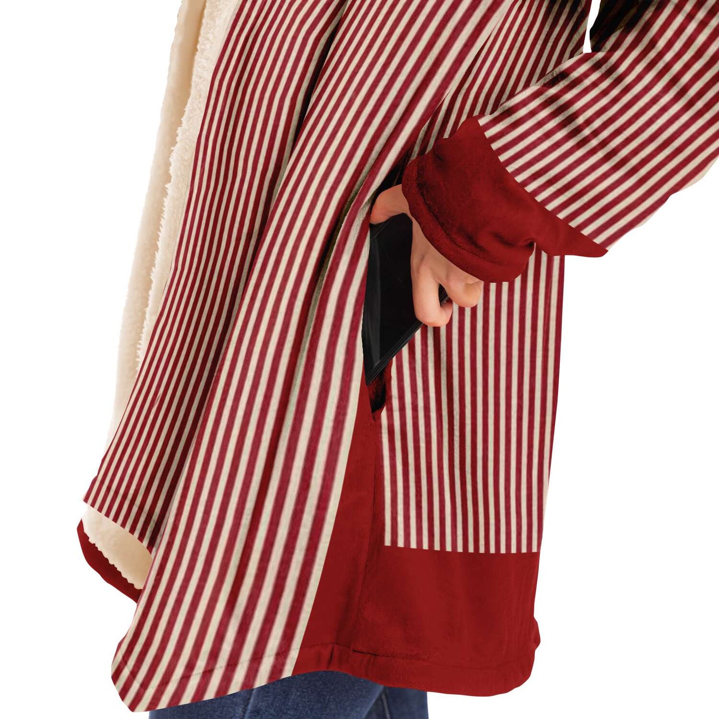 Stripey Charisma Fleece Cloak