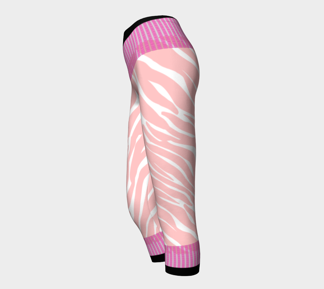 90's Tiger Premium Stretch Capri Leggings 