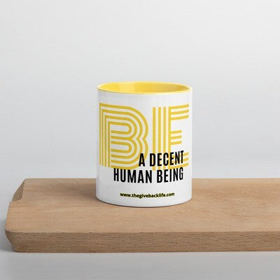 Be a Decent Human Being Mug