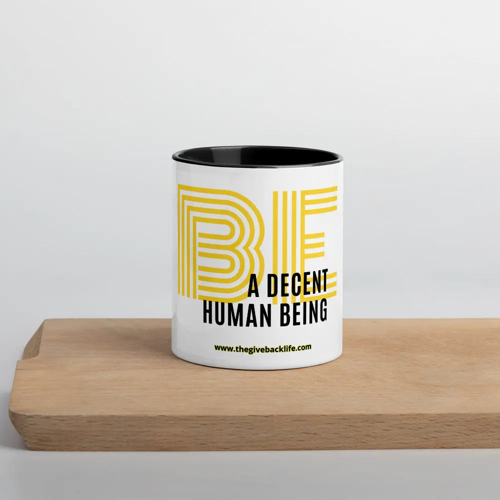 Be a Decent Human Being Mug