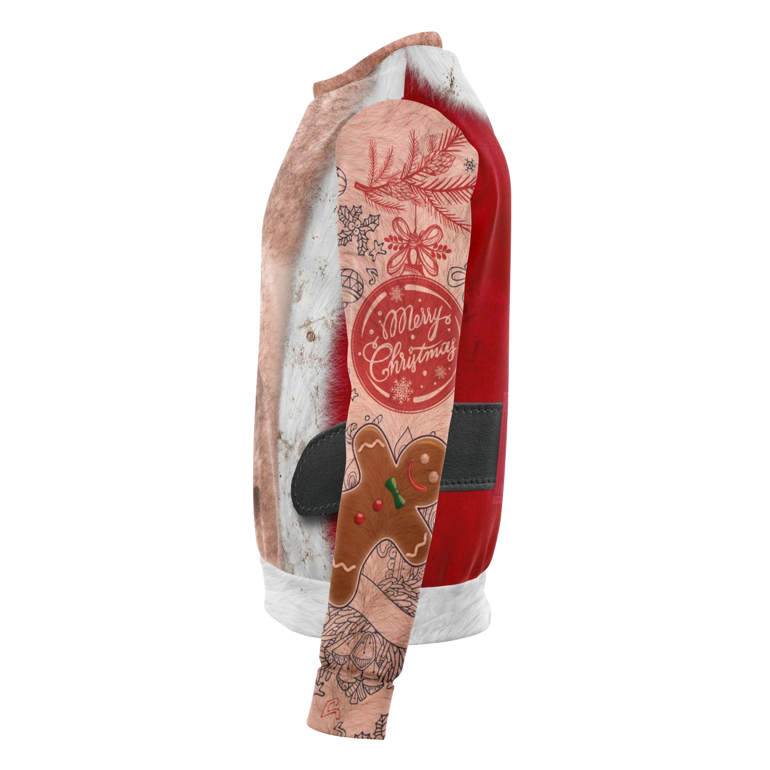 Biker Buff Santa Sweatshirt 