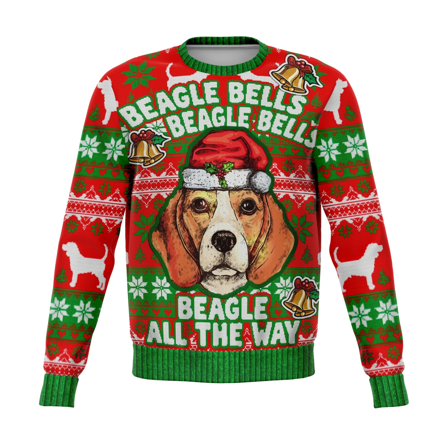 Beagle Bells Christmas Sweatshirt 
