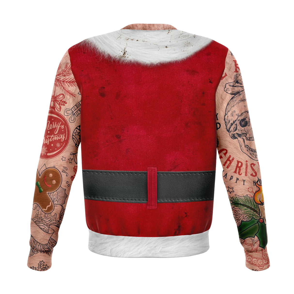 Biker Buff Santa Sweatshirt 