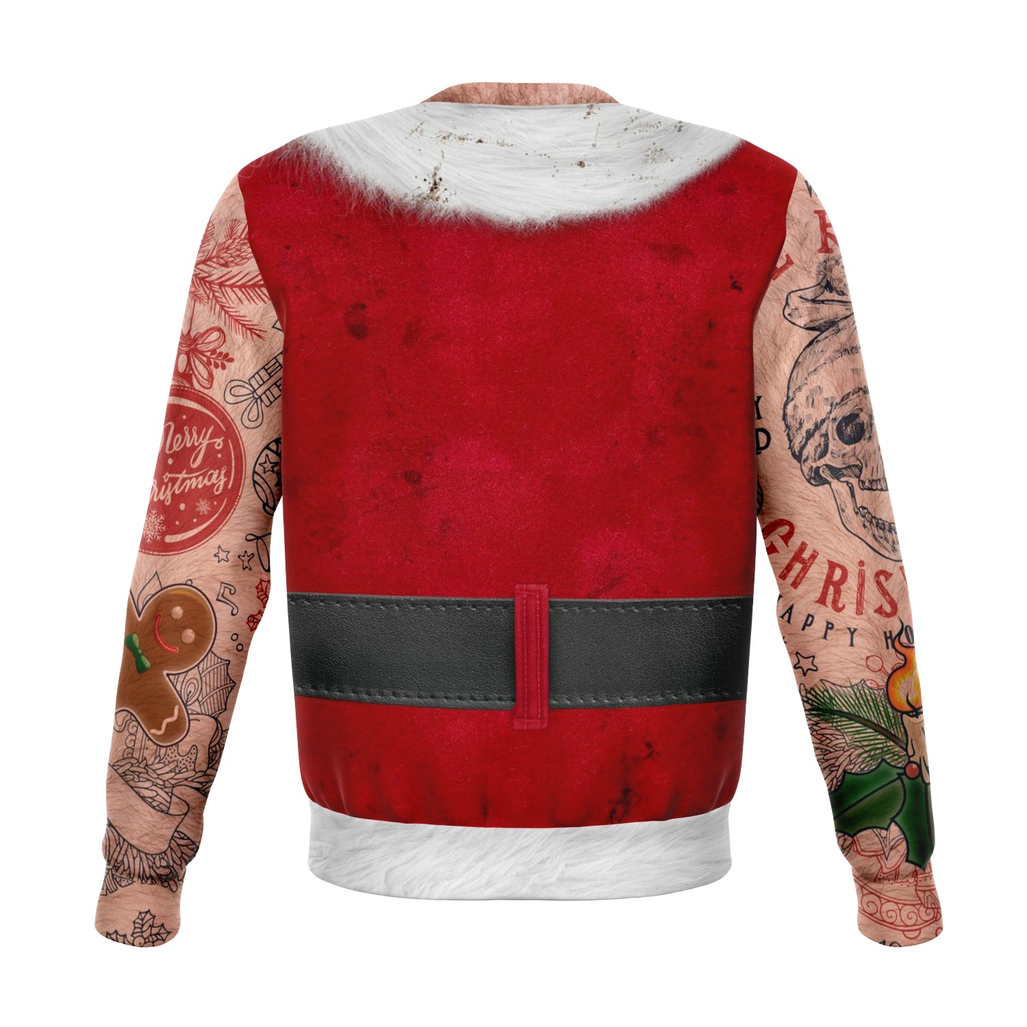 Biker Buff Santa Sweatshirt 