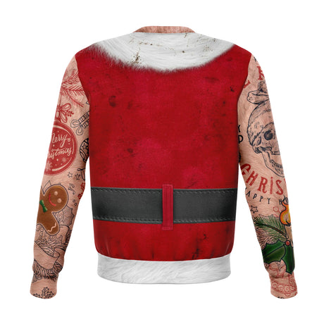 Biker Buff Santa Sweatshirt 