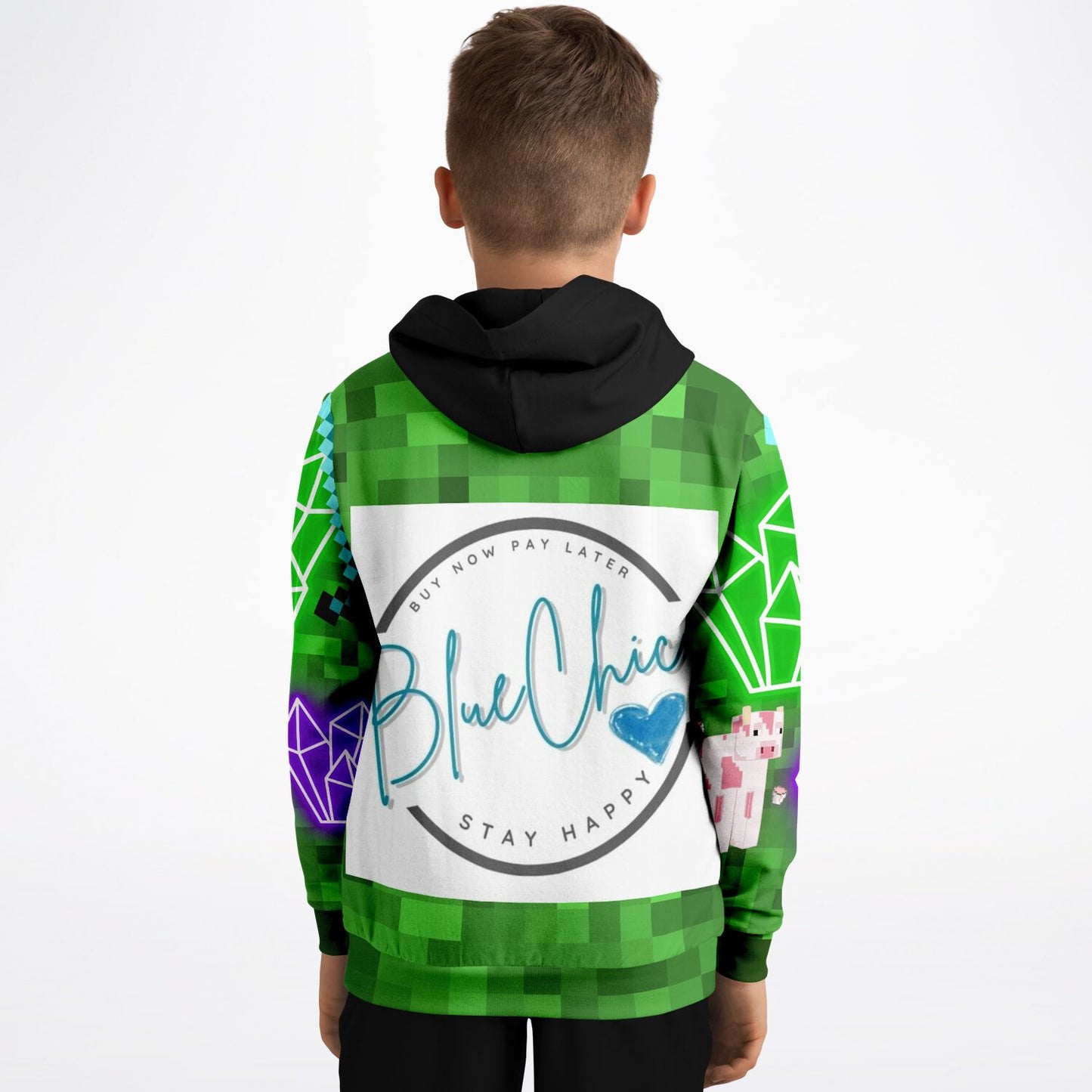 Blocky Fun Kids Zone Hoodie