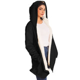 Basic Black Microfleece Cloak 
